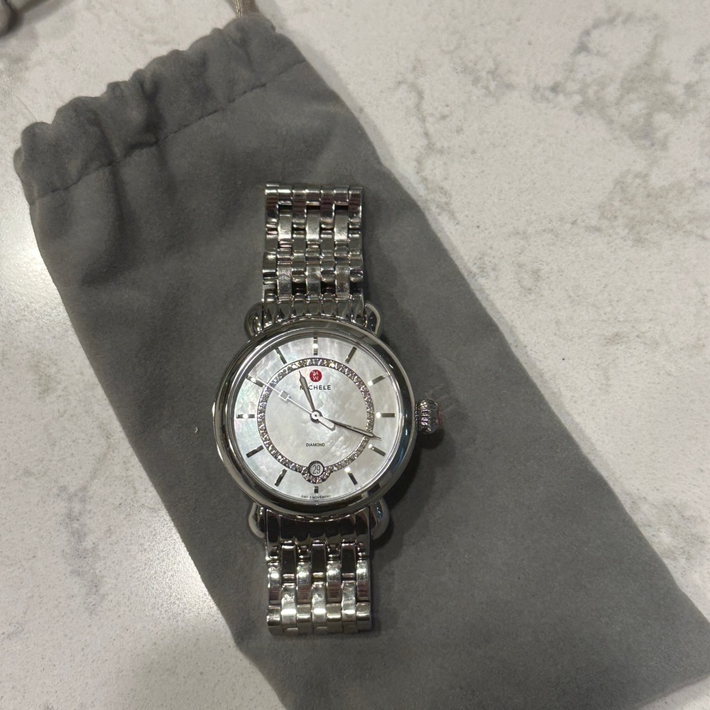 Michele Serien Watch with Diamonds - Picture 4 of 7